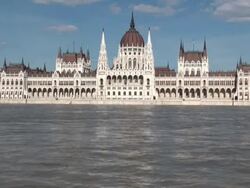 Parliament - Budapest, Hungary Stock Footage