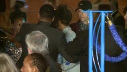 Jaden Smith and Harry Hudson at the HBO's Post Emmy Awards Reception - Arrivals Stock Footage