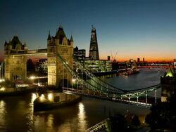 Tower Bridge Time Lapse Stock Footage