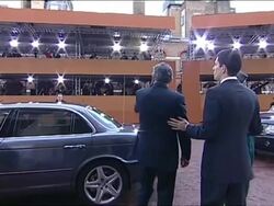 Gordon Brown, David Miliband & Hamid Karzai News Clip