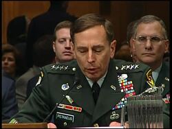 WRAP Petraeus testifies before Senate on Iraq ADDS Crocker, McCain, protest Instructional Video