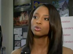 Candie's Foundation and Ciara Promotion of  National Day to Prevent Teen Pregnancy Stock Footage