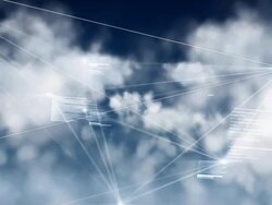 Cloud computing Stock Footage