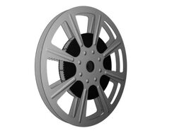 Reel film spinning Stock Footage