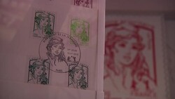 French stamp with activist's likeness proves controversial News Clip