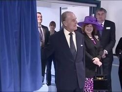 Prince Philip, Duke of Edinburgh, Opens the Luton and Dunstable University Hospital Cardiac Centre News Clip