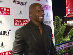 Terry Crews at Arnold Schwarzenegger celebrates the launch of his autobiography, TOTAL RECALL with a party at LA's Mixology101 on 10/5/12 in Los Angeles, CA. Stock Footage