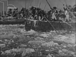 Battle in the snow. USA, 1960s Stock Footage