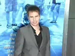 Sam Rockwell at "The Way, Way Back " New York Premiere Stock Footage