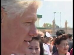 WRAP Clinton and Bush Snr tour tsunami regions News Clip