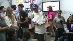 CLEAN : Venezuelan opposition denounces awful Maduro government News Clip