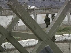 Ukrainian Army Base Surrounded By Russian Troops News Clip
