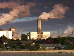 Air Pollution Stock Footage