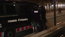 Spanish police clash with anti-cuts protesters News Clip