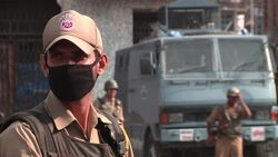 Heightened security in Indian-controlled Kashmir ahead of PM's visit Instructional Video
