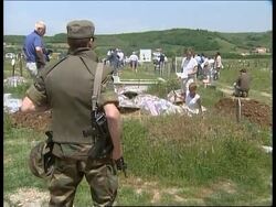 KOSOVO: DJAKOVICA: MASS GRAVES News Clip