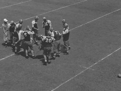 American football game Stock Footage