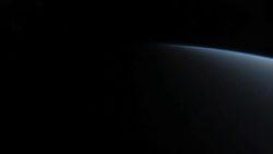 Planet Earth from the ISS: Night to Day to Night Again Stock Footage
