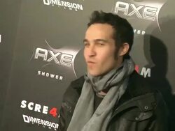 Peter Wentz at the AXE Shower Presents The World Premiere Of 'Scream 4' at Hollywood CA. (Footage by WireImage Video/GettyImages) Stock Footage