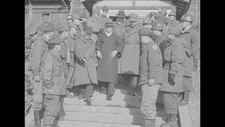 Photo opportunity with South Korean president Syngman Rhee News Clip