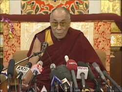 Dalai Lama warns Tibetan exiles to be prudent in independence demands News Clip