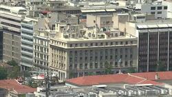 Athens Cityscape Shots News Clip