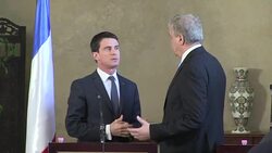 CLEAN : France PM visits Algeria amid French media boycott News Clip