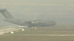 US Air Force planes land at Turkish-US air base as US mulls possibility of military action News Clip
