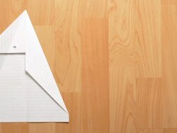 Magic Paper Airplane Stock Footage
