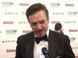 INTERVIEW - Christopher McDonald at Children's Hospital Los Angeles Gala: Noche de Ninos Stock Footage