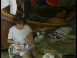 NICARAGUA: PRESIDENT VIOLETA CHAMORRO INVOLVED IN POWER STRUGGLE News Clip