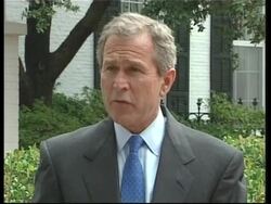 USA: BUSH/ CHENEY SPEECH News Clip