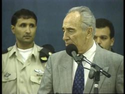 Israel - Arafat And Peres To Overcome Obstacles News Clip
