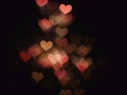 The night sky fireworks.Shot with artistic filters Stock Footage