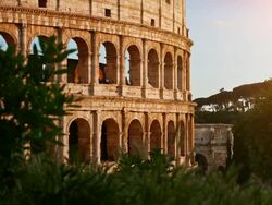 The Coliseum of Rome Stock Footage