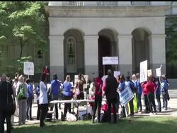 California Gov. Jerry Brown proposed more than $8 billion in cuts Monday to close a widening state budget deficit that he blamed partly on a slower-than-expected economic recovery. News Clip