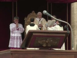 The Beatification of Pope John Paul II Stock Footage