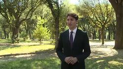 CLEAN : Trudeau speaks about touching meeting with Pope Francis News Clip