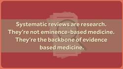 Systematic Review and Evidence-Based Medicine Instructional Video