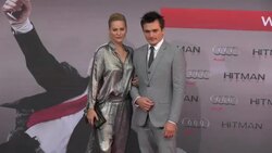 Hitman: Agent 47 World Premiere Stock Footage