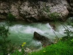 Stream, Kurdjips river NTSC Stock Footage