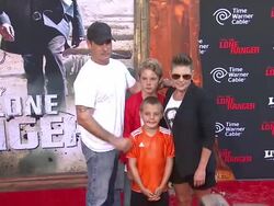 Adrian Pasdar and Natalie Maines  at "The Lone Ran Stock Footage