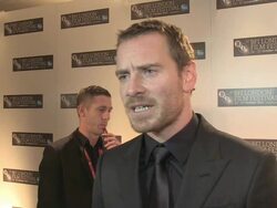 INTERVIEW: Micheal Fassbender on his approach to acting, his character at the Shame Gala Premiere: 55th BFI London Film Festival at London England. (Footage by WireImage Video/Getty Images Entertainment Video) Stock Footage