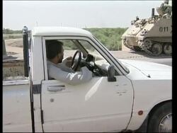 VOICER  APTN tours Saddam's heartland News Clip