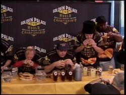 SKorean woman wins grilled cheese eating competition News Clip