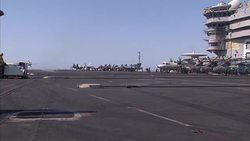 On Board The USS Eisenhower News Clip