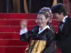 Cannes Film Festival 2009: Thirst/Precious Steps Stock Footage