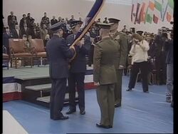 Ceremony and briefing by US Defence Secretary News Clip