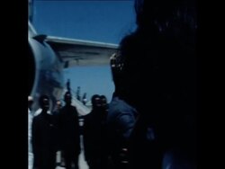 SYND 16 6 77  KING HASSAN GREETS ZAIRE PRESIDENT MOBUTU News Clip