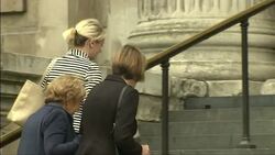 Harriet Harman and Margaret Hodge Arrive For 7/7 Bombings Memorial Service News Clip
